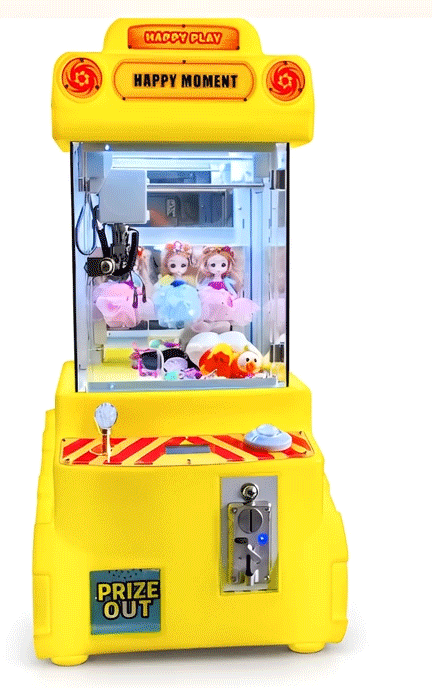 Hi-5 Mini Car Shaped Tabletop Claw Machine Coin Operated Prize Grabber