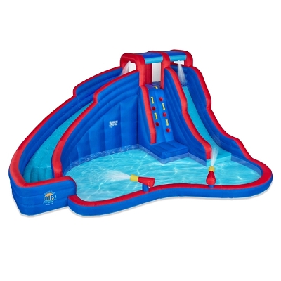 Double Dip Inflatable Water Slide Park