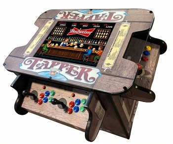 Beer Tapper Arcade Game Machine Cocktail Sit-down Version Remake (w/3000 Games Total)