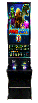 Power Player 3 18-in-1 Casino Skill Game (Dual Screen Tower Cabinet)