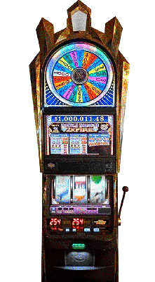 Wheel Of Fortune Slot Machine (Model SAVP) (Extremely Rare)
