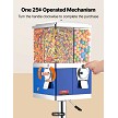 Commercial Quad Gumball - Capsules - Candy - Nuts - Gumball Machine 