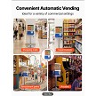 Commercial Quad Gumball - Capsules - Candy - Nuts - Gumball Machine 