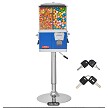 Commercial Quad Gumball - Capsules - Candy - Nuts - Gumball Machine 