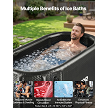 Cold Plunge Tub, 216 Gallon, Inflatable Ice Bath Tub 