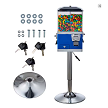 Commercial 4-Compartment Gumball -Candy - Capsule Vending Machine 