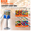 Commercial 4-Compartment Gumball -Candy - Capsule Vending Machine 