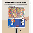 Commercial 4-Compartment Gumball -Candy - Capsule Vending Machine 