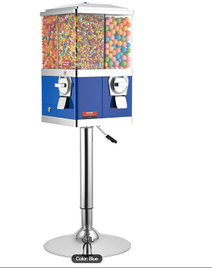 Commercial 4-Compartment Gumball -Candy - Capsule Vending Machine 