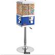 Commercial 4-Compartment Gumball -Candy - Capsule Vending Machine 