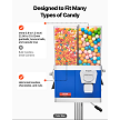 Commercial 4-Compartment Gumball -Candy - Capsule Vending Machine 