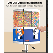 Commercial 4-Compartment Gumball -Candy - Capsule Vending Machine 