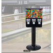 Commercial Triple Vending Machine (Candy and or Gumballs) 