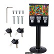 Commercial Triple Vending Machine (Candy and or Gumballs) 