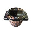 Classic Arcade Barrel Video Arcade Machine Cocktail Cabinet (512 Games in One and a Large 26” LCD Screen) 