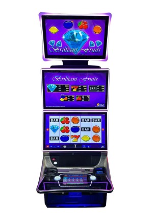 Brilliant Fruits IGT Crystal-Dual 27" HD 4K Screens Video Slot Machine 