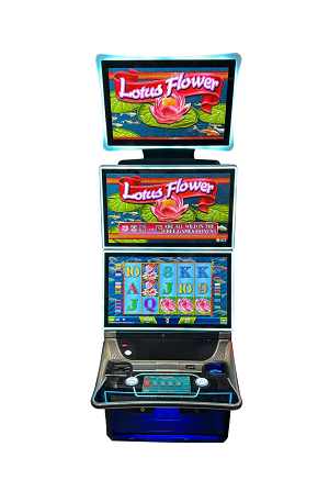 Lotus Flower IGT Crystal-Dual 27" HD 4K Screens Video Slot Machine 
