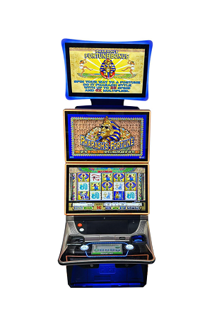 Pharaoh's Fortune IGT Crystal-Dual 27" HD 4K Screens Video Slot Machine 