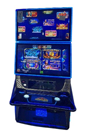 Crystal Multi-10 IGT Crystal-Dual 27" HD 4K Screens Video Slot Machine (10 Games in 1) 