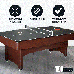 Hathaway Bristol 7-ft Pool Table w/Ping Pong Table-Top 