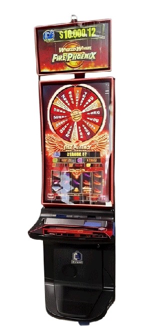 Wicked Wheel Fire Phoenix Slot Machine (Extremely Rare!) 
