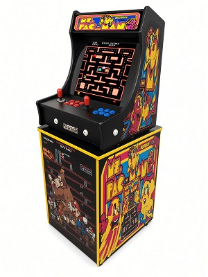 EZ-Fun Arcade Classics Bar-Top Arcade (Ms. Pac-Man Graphics) Machine w/19" HD Screen (5,000 Games in 1) 