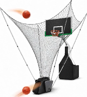 EZ-Shooter Basketball Shooting Practice Machine 