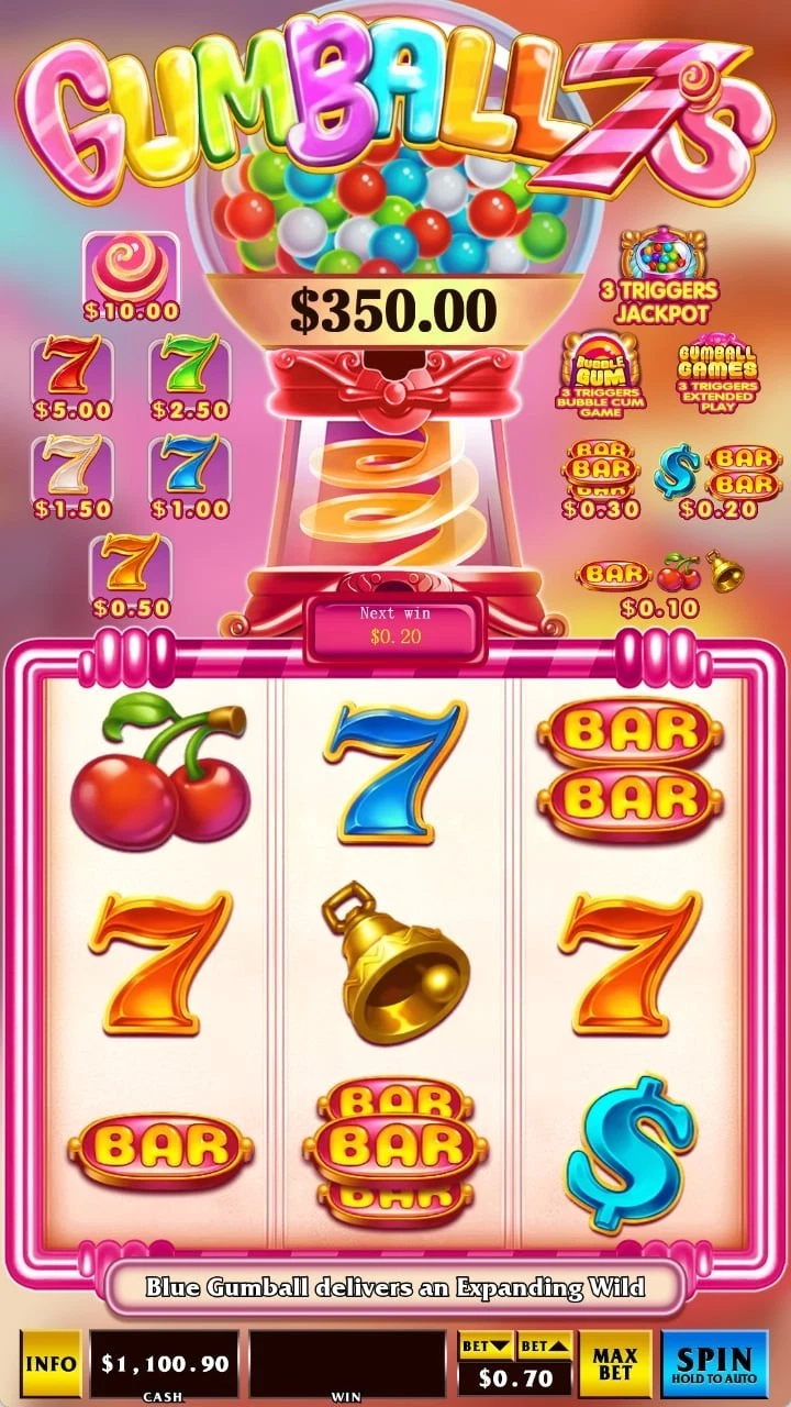 Gumball 7’s Casino Skill Gamer (w/32" HD Screen) 