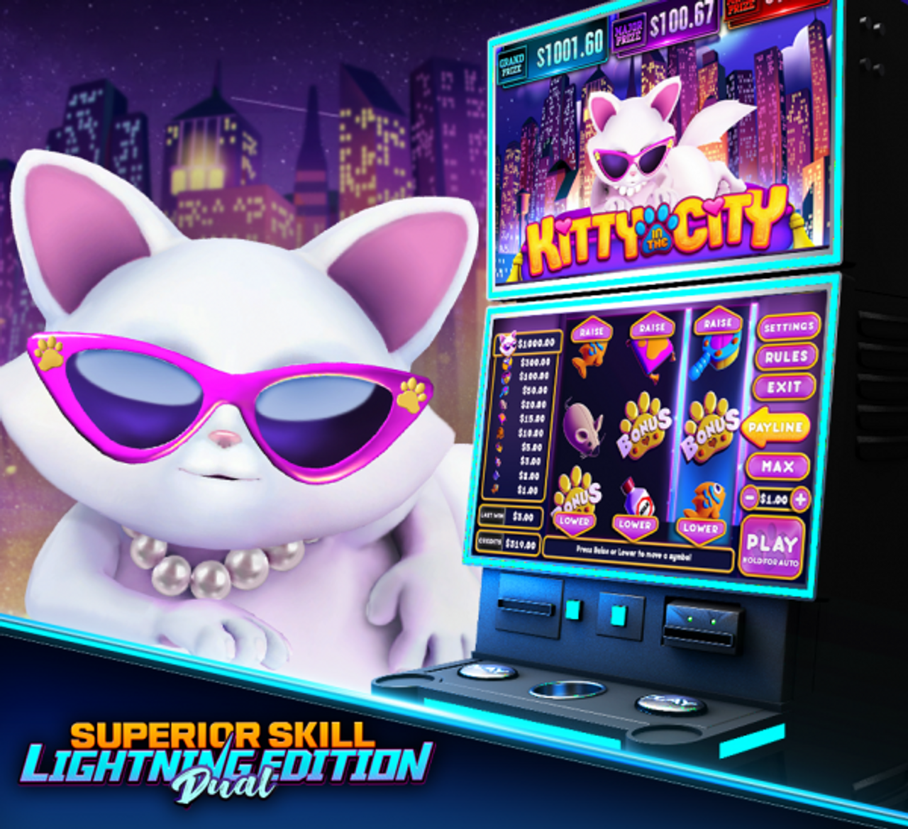Superior Skill Lightning Edition (5 In 1 Casino Skill Game) 