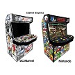 Cabinet Graphics - Select CD Marvel or Nintendo 