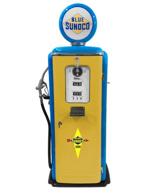 Gas pump Gumball Machine 