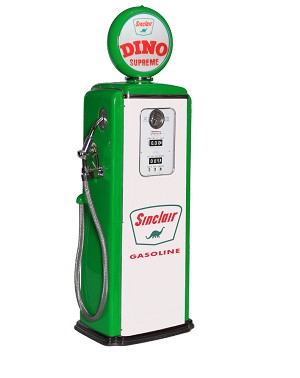 Gas pump Gumball Machine 
