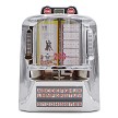 Rocket 200 Wall-O-Matic Table Jukebox Wallbox Wireless Bluetooth Speaker FM Radio SD USB Retro American Diner Style Tabletop 
